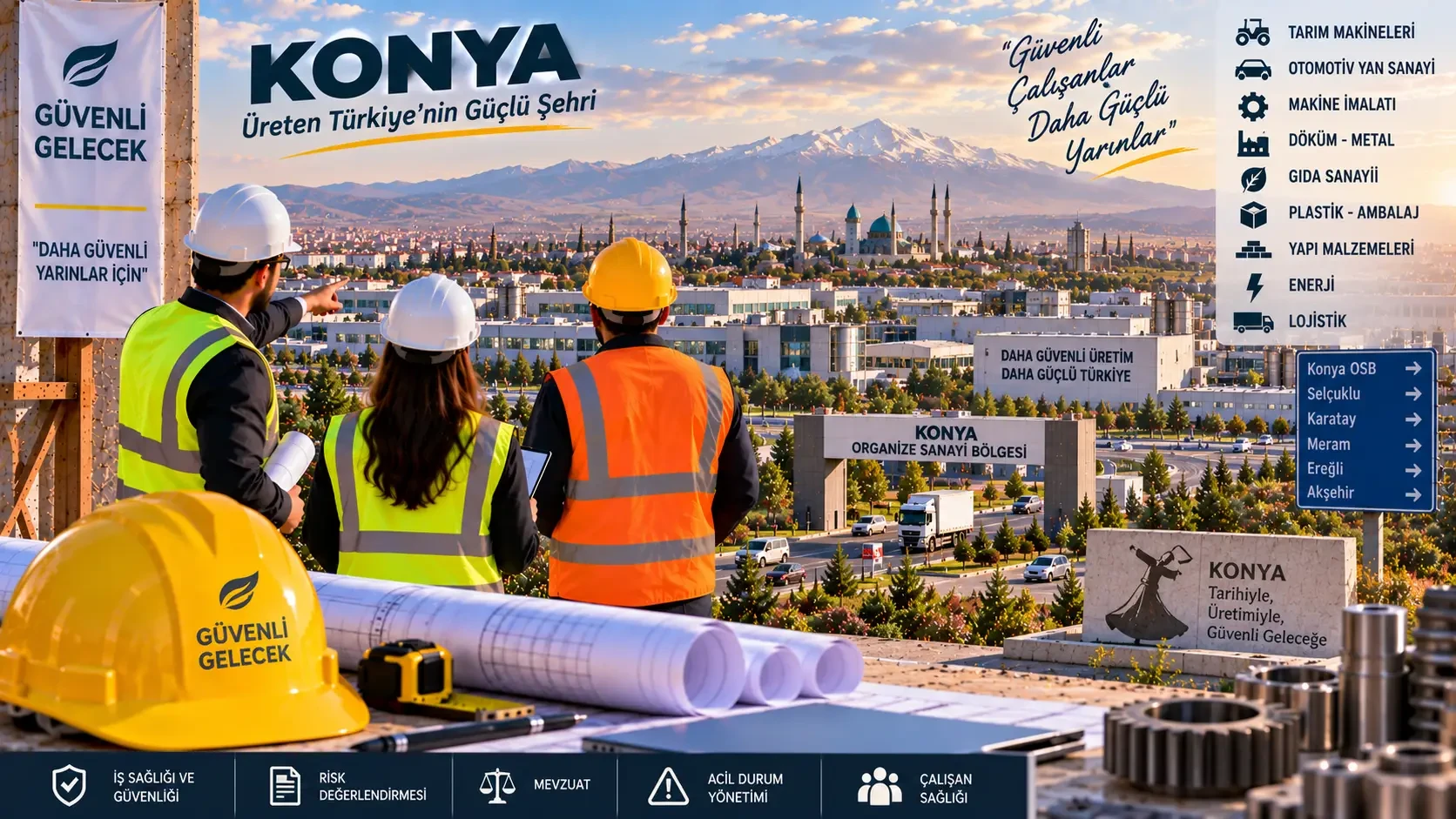 Konya İş Güvenliği Uzmanlığı Kursu